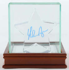 Nolan Ryan Signed Tiffany & Co. Crystal Star With Glass Mirror & Wood Display Ca picture