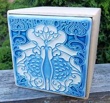 PACIFIC BLUE cremation urn curly maple wood box hawaiian aloha oe funeral ashes picture