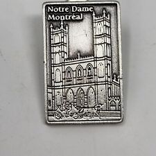 Notre Dame Montreal Pewter Pin picture