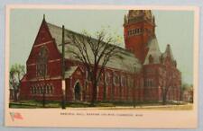 Memorial Hall, Harvard College, Cambridge, MA Massachusetts Postcard (#4437) picture