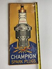 champion spark plugs Metal Sign  picture
