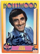 Jamie Farr Actor #82 Signed Hollywood Starline Trading Card 1991 picture