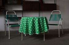 GDR Apple Tablecloth Round 70er Table Cloth Blanket Green picture