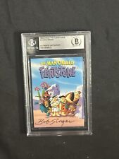 Bob Singer Autographed 1993 Cardz The Man Called Flintstone Trading Card Beckett picture