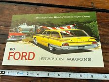 1960 Ford Station Wagon Dealer Booklet picture
