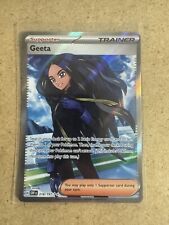 Pokemon Card - Geeta 218/197 - Obsidian Flames - Ultra Rare, NM picture