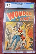 1946 Wonder Comics #7 Better Publications 10c CGC 3.5 Grim Reaper picture