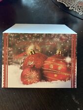 60 Christmas Cards Merry Christmas Holiday Love And Cheer With Envelopes Snow picture
