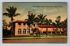 Coral Gables FL-Florida, Coral Gables Country Club, Antique, Vintage Postcard picture