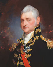 Major General HENRY DEARBORN Glossy 8x10 Photo Oil Painting Print War Poster picture