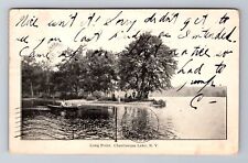 Chautauqua Lake NY-New York, Long Point, c1904 Antique Vintage Souvenir Postcard picture