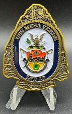 USN U.S. Navy USS Mesa (LPD-19) Navy Chief Pride CPO Military Challenge Coin picture