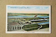 Bird's Eye View of Locks - Sault Staint Marie, Michigan picture