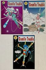 Gremlin Trouble 3 8 10 Manga Comics Lot of 3 Anti-Ballistic Pixelations 1996-97 picture