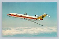 Continental Airlines, Continental 727 Trijet Postcard picture