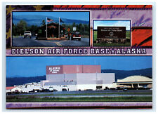 Postcard Eielson Air Force Base, south of Fairbanks, Alaska AK ACE1473 picture