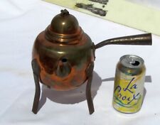 Vintage Swedish Copper Footed Teapot picture