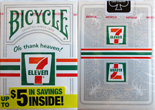 Bicycle 7-Eleven Limited 1st Edition Playing Cards - Up to $5 in Savings -SEALED picture