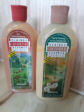 Clairol Cocomilk & Ginseng Essence Shampoo Vintage 1984 NOS 11 oz 2 Bottles USA picture