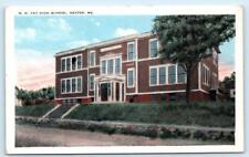 DEXTER, Maine ME ~ N.H. FAY HIGH SCHOOL Penobscot County c1920s Postcard picture