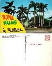Vintage Postcard - Royal Palms in Florida picture