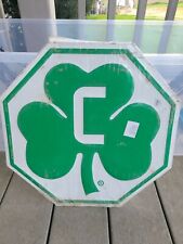 Vintage CLEARY BUILDING Sign Shamrock Advertising;15