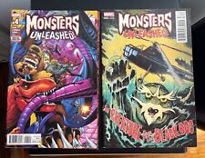 Monsters Unleashed #5 Francesco Francavilla Variant Marvel Comics 2017 PLUS #4 picture