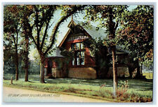 c1910 The Snow Library Building Orleans Massachusetts MA Antique Postcard picture