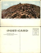 Summit of Pikes Peak Colorado~by AJ Harlan ~ 1920s postcard picture