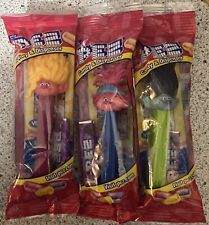 PEZ. Dreamworks. Trolls Band Together. 3 Pack. New/ Sealed picture