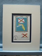 Florida & First Day Cover of the the  Florida Statehood stamp picture