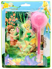 Disney Fairies Diary Marabou Pen Tinker Bell Rosetta Iridessa Lock & Key Book picture