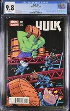 HULK #1 CGC 9.8 Marvel 2014 