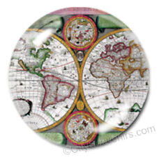 Antique Map Paperweight Crystal Vintage World Map Paperweights picture