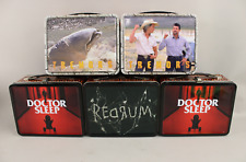 Lot of 5 Factory Ent. Movie Tin Tote Metal Lunchboxes 2 Tremors & 3 Doctor Sleep picture