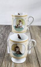 Bessie Pease Gutmann 1987 Child With Puppy Mugs/The Reward/In Disgrace -  2 picture