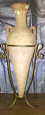 Antique Roman-Greco Rustic Amphora Containers with Handles Clay (DAMAGED) stand picture