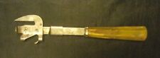 ANTIQUE WB/W BAKELITE HANDLE TOOL STEEL TEMPERED CAN PUNCH & OPENER (Y3) picture