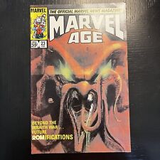 Marvel Age #23 MARVEL COMICS picture