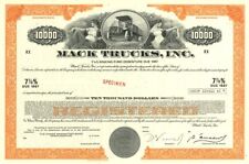 Mack Trucks Inc. - Bond (Orange) picture