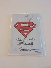 Adventures of Superman #500 Dynamic Forces COA Signed #’d Autographed BY ALL  picture