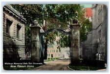 1911 Whitman Memorial Gate Yale University School Entrance New Haven CT Postcard picture