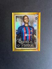 22/23 Topps Chrome UEFA Women's Champions League - Queen of Football Geyse  picture
