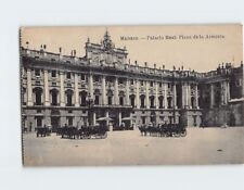 Postcard Plaza de la Armeria, Palacio Real, Madrid, Spain picture