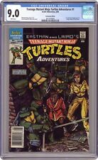 Teenage Mutant Ninja Turtles Adventures 1N Newsstand CGC 9.0 1988 4317410004 picture