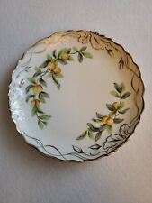 Vintage King's Decorative Plate Lemon Branches Gold Edging picture