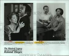 1990 Press Photo Scenes form The Musical Legacy of Roland Hayes - hcp15787 picture