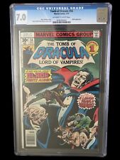 Tomb Of Dracula #58 CGC 7.0 1977 Marvel Blade Deacon Frost Hannibal King picture
