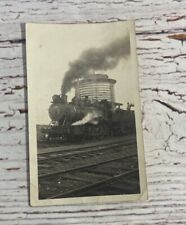 Vintage Original Photo Man On Train Photo Sent To His Family 2” x 4” B&W picture