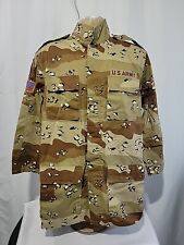 Army Desert Storm Chocolate Chip Camo DCU Combat Uniform Jacket Coat Medium Long picture